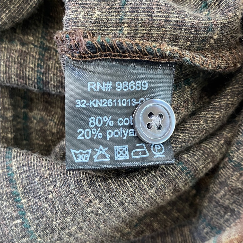 Todd Snyder Brown Plaid Casual Button-Down Shirt - Picture 8 of 12
